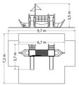 Herní sestava Loď NU-3-31M - Plánek 