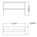 Lavice pro teenagery MOSW-TR-001