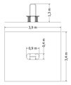Houpadlo Stojáky B NHP-2P-STB