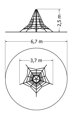 Lanová pyramida LPY-250-5L - Plánek