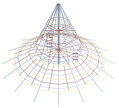 Lanová pyramida LPY-550-16P