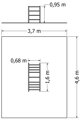 Šplhací sestava NSS-M102A - plánek