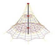 Lanová pyramida LPY-450-8L
