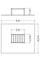 Šplhací sestava NSS-M120 - Plánek