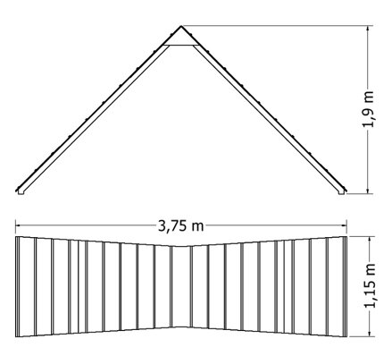 Šikmá stěna AG-A-LARGE-190