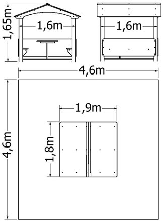 Domeček ND-1-3