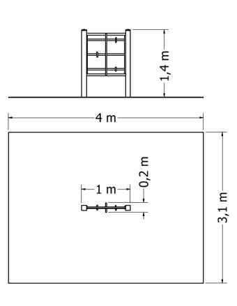 Interaktivní tabule IN-100 - Plánek