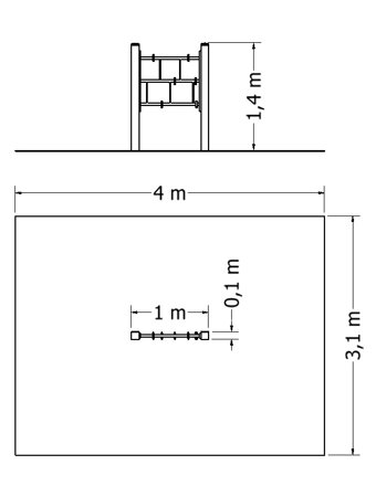 Interaktivní tabule IN-500 - Plánek