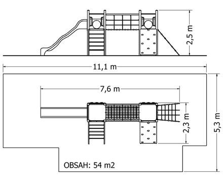 Herní sestava NU-3-24V - Plánek