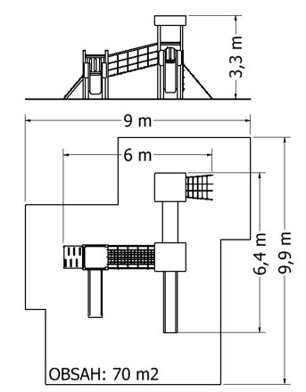 Herní sestava NU-4-33V - Plánek