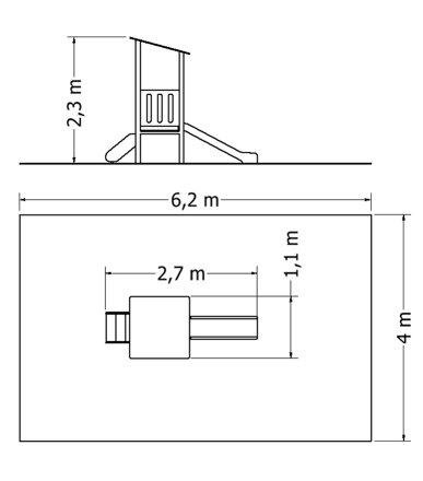 Herní sestava NU-1-10M6 - plánek