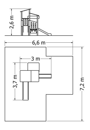 Herní sestava NU-3-133M6 - plánek