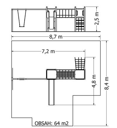 Herní sestava NU-3-3V - plánek