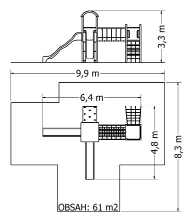 Herní sestava NU-3-7V - plánek