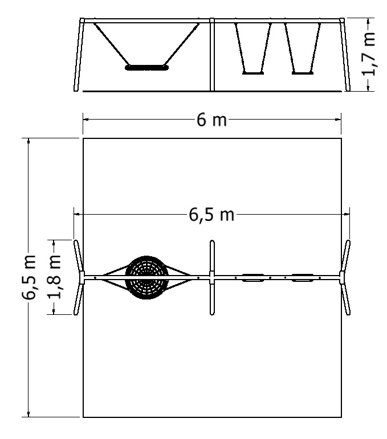 Trojhoupačka NH-3HM - plánek