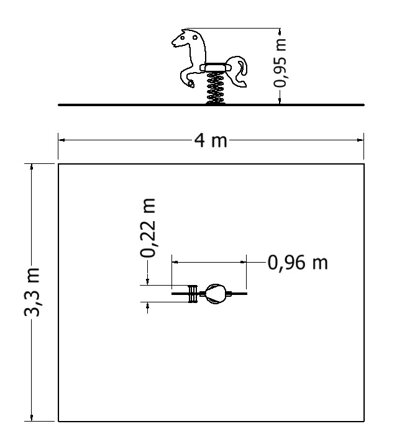 Houpadlo na pružině NHP-1-02M - Plánek