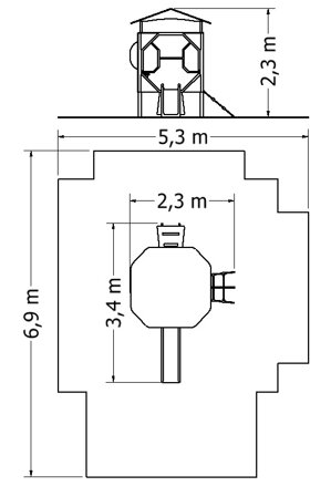 Herní sestava MOD-041M6 - Plánek