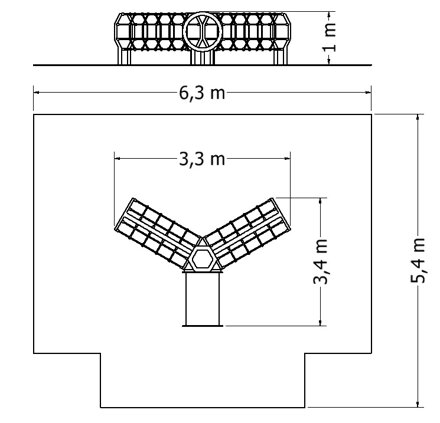 Průlezka PR-3301 - Plánek