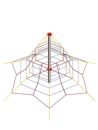 Lanová pyramida LPY-300-6L