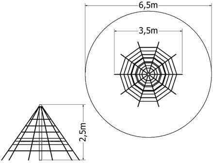 Lanová pyramida LPY-250