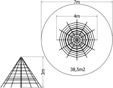 Lanová pyramida LPY-300