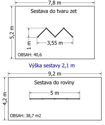 Šplhací sestava NSS-41, kovová, Dětská hřiště